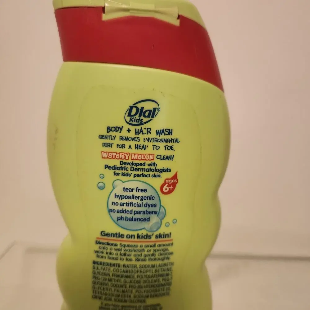 Dial Kids Body Hair Wash Watery Melon 12 fl Ounces 2012